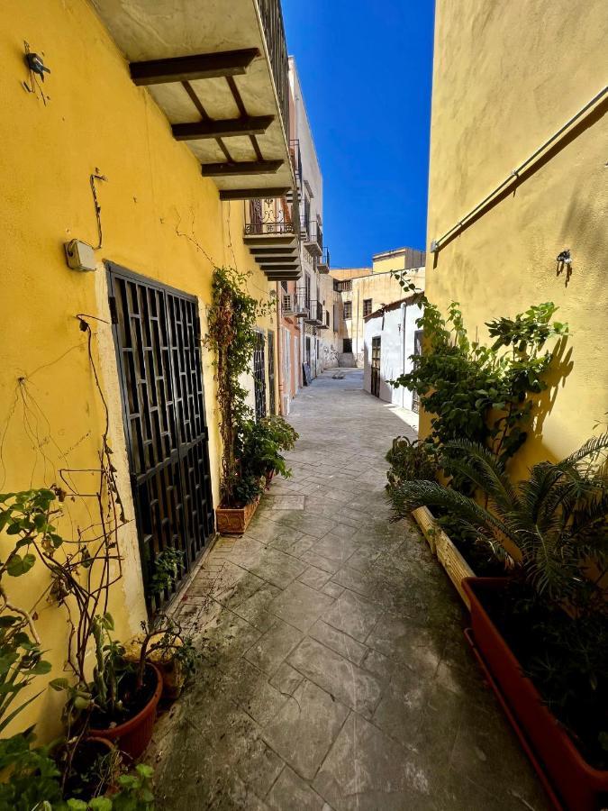 Ferienwohnung Vicolo Del Vento Casa Ponente Palermo Exterior foto